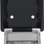 Geöffneter Abus Schlüsseltresor KeyGarage 787 B/SB zur Wandmontage, Tresor mit Zahlencode.