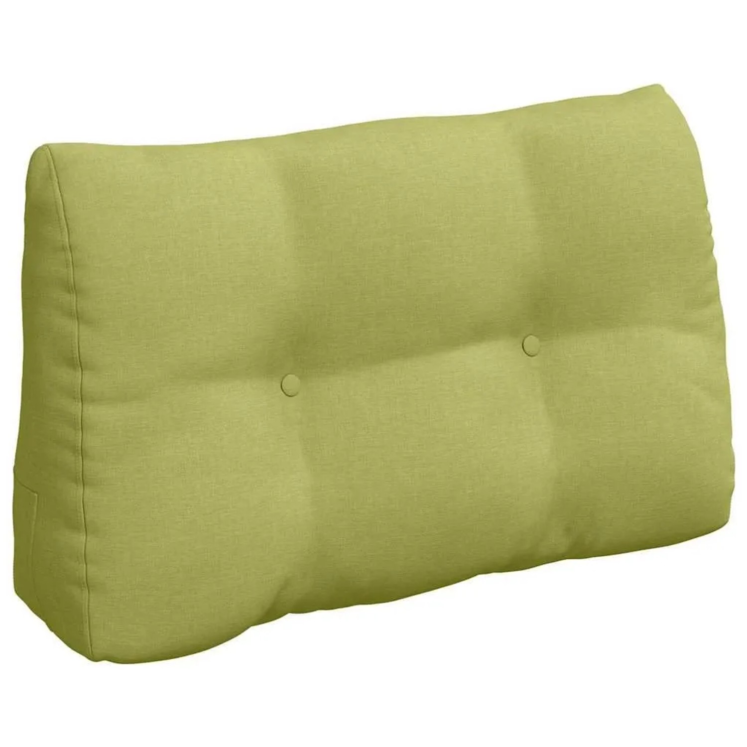 vidaXL Rückenkissen Hellgrün 80 x 24 x 50 cm Stoff 42014422