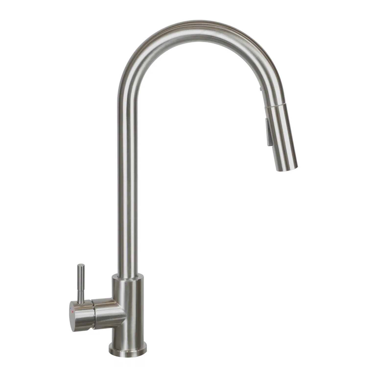 NETTLIFE Wasserhahn aus Eisen L27cm Silber