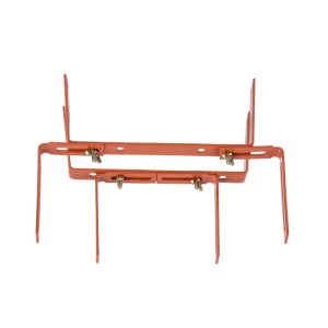 BigDean 8 Stück Blumenkastenhalter Terrakotta Standard H Form Kasten Halter Balkonkastenhalter
