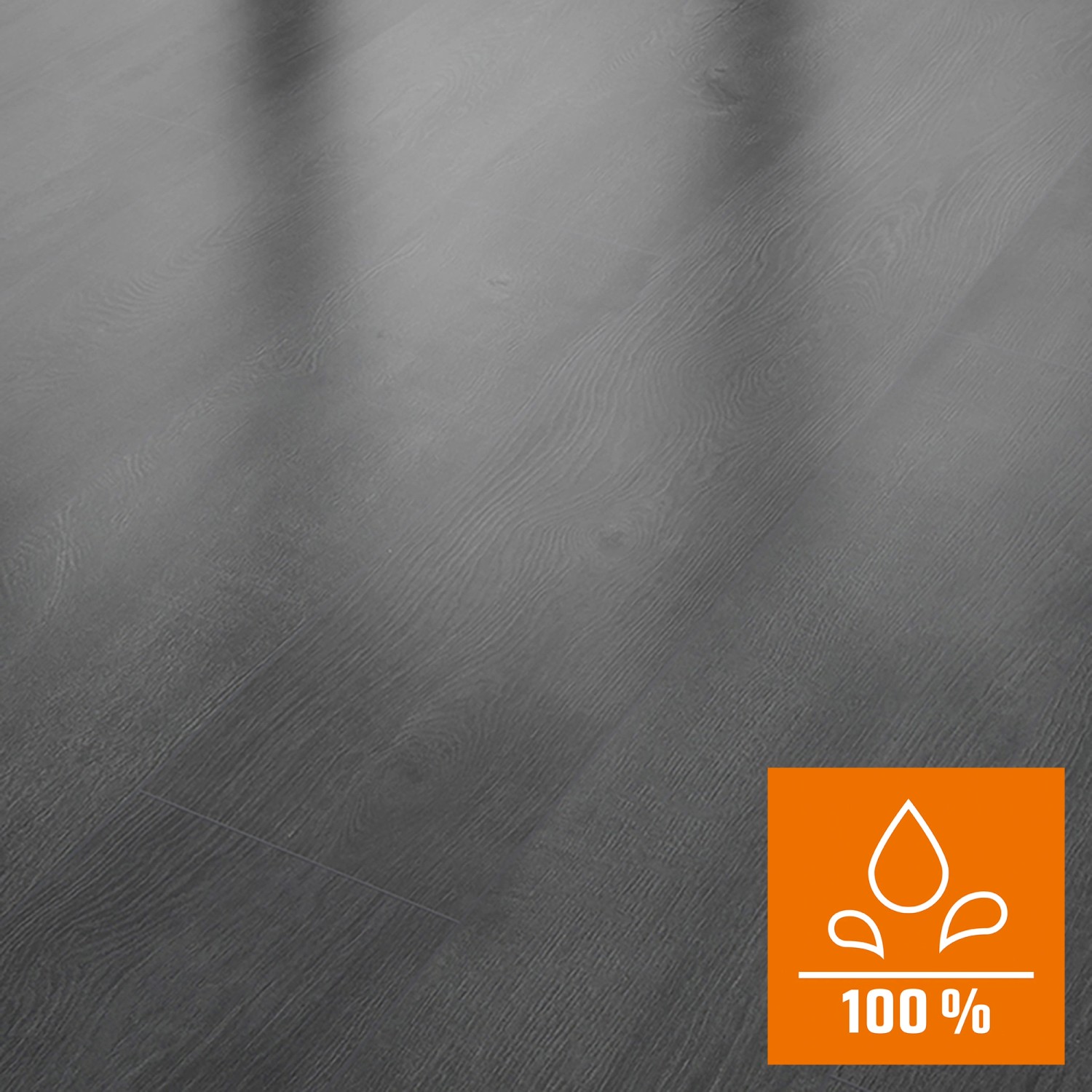 Classen Laminatboden Wasserresistent Oak Black Landhausdiele günstig online kaufen