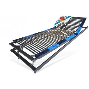 Matratzen Perfekt Lattenrost mit Schulteranpassung 80x200 cm 42 Leisten Manuell Verstellbar 7 Zonen