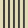Akustikpaneel-Muster Linoleum Pearl: Wandpaneel mit schwarzen Streifen auf hellem Grund.