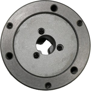 Rotwerk 3-Backenfutter, 10 cm, zentrisch spannend für Drehmaschinen.
