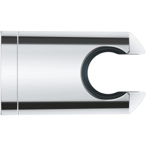 Grohe Vitalio Universal Handbrausehalter, Chrom-Optik, zur Wandmontage im Badezimmer.