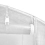 vidaXL Gewächshaus mit Stahlrahmen Weiß 100 m² 20x5x2,3 m 3188102_11