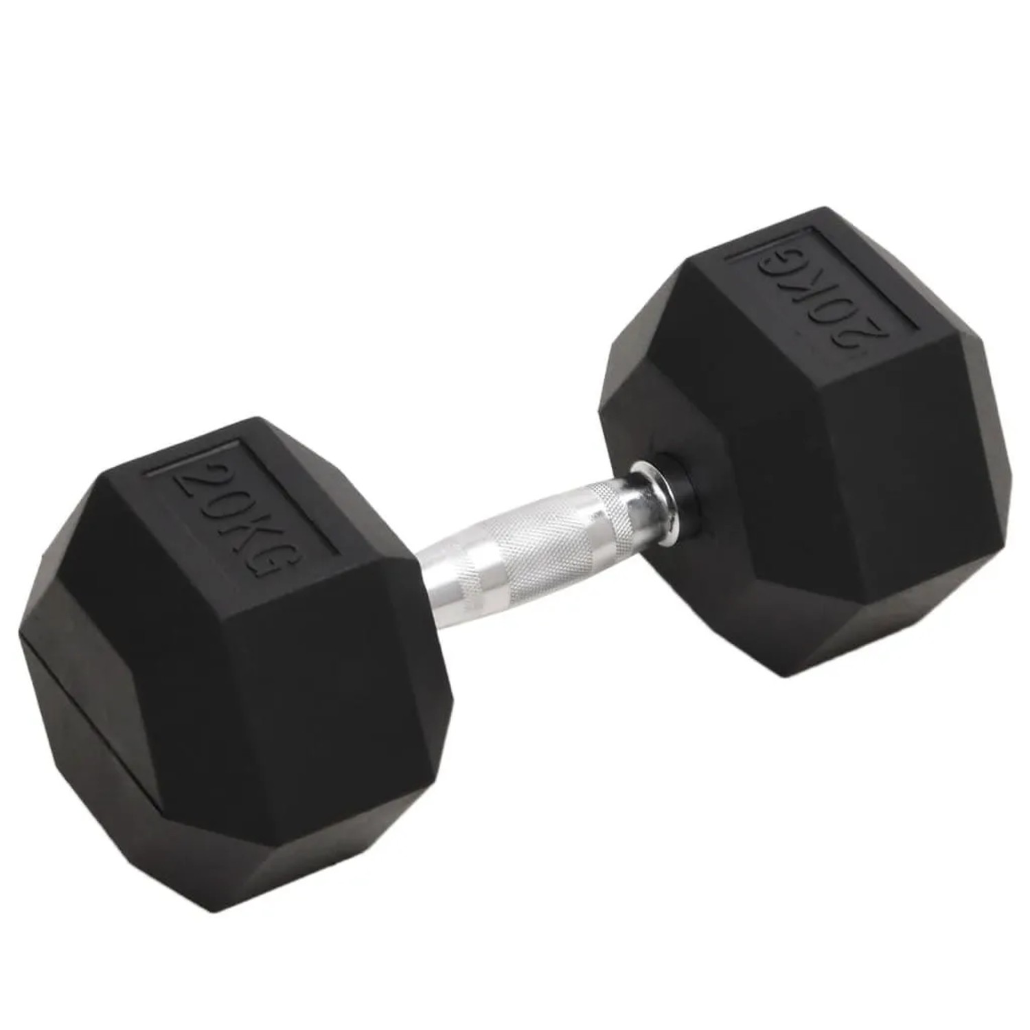 vidaXL Kurzhantel 20 kg Gusseisen 93608