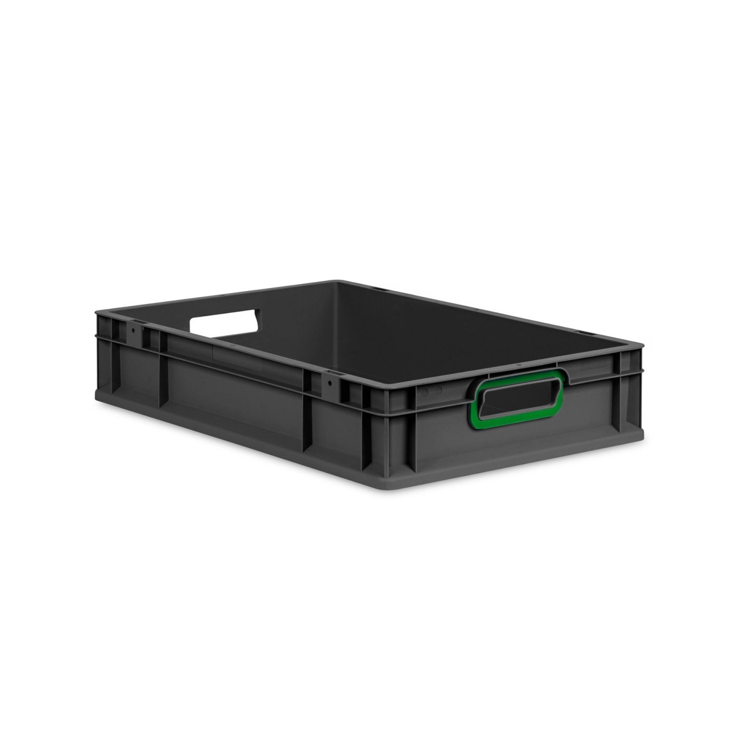 PROREGAL Eurobox Nextgen Color HxBxT 12x40x60cm 23 Liter Griffe Grün Offen günstig online kaufen