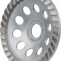 Wolfcraft Diamant-Schleiftopf Standard, Ø 125mm für Winkelschleifer zum Schleifen von Stein.