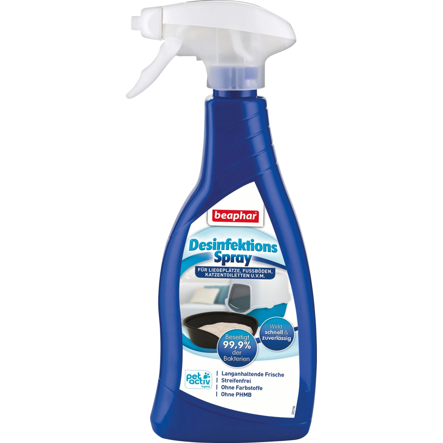 Beaphar Desinfektionsspray für Hunde und Katzen 500 ml