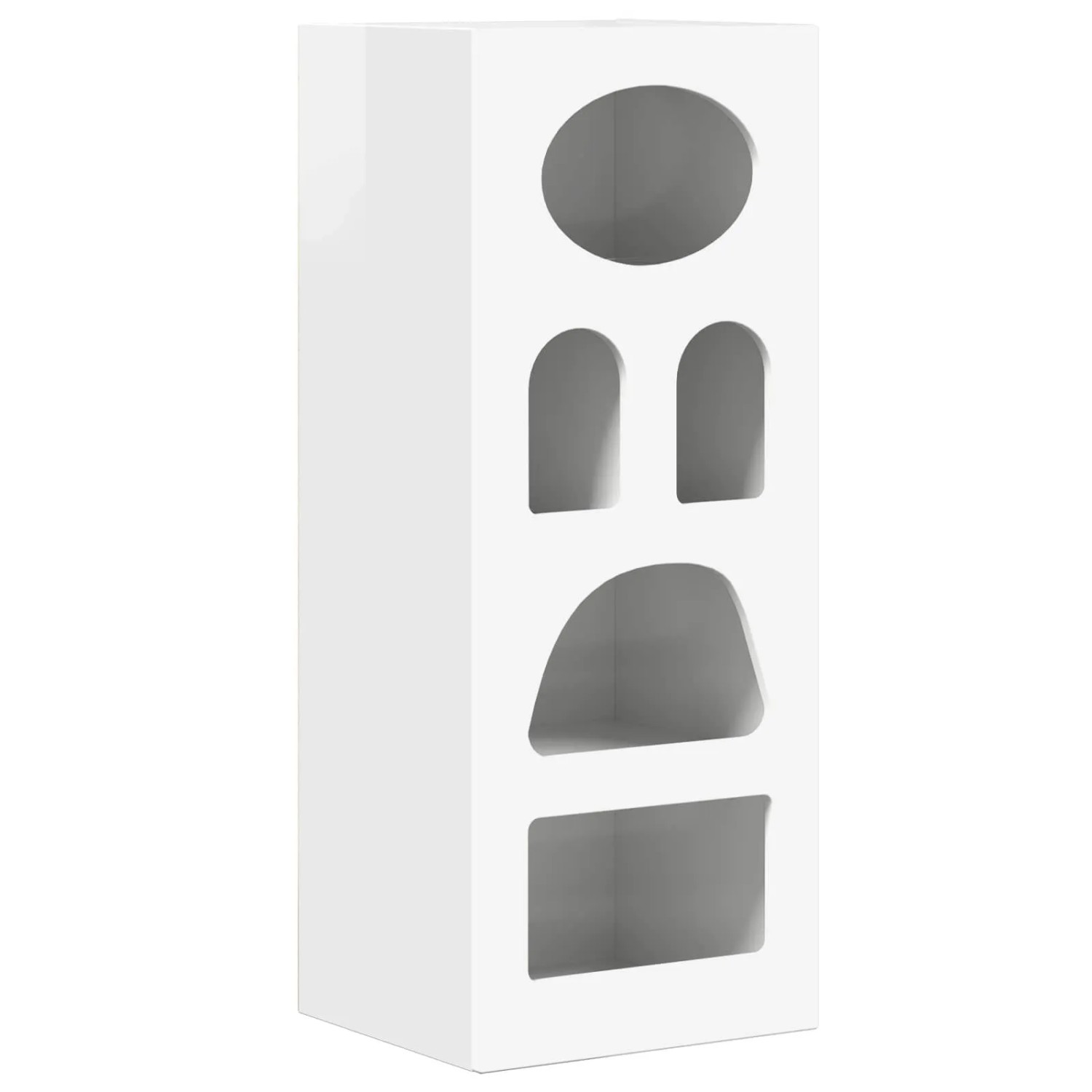 vidaXL Sideboard Hochglanz Weiß 40 x 35 x 100,5 cm Holzwerkstoff 891298 günstig online kaufen