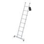 PROREGAL Anlegeleiter mit 8 Sprossen und Traverse für sicheren Stand.