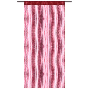 Roter Bestlivings Fadenvorhang 90x200 cm als Gardine oder Raumteiler.