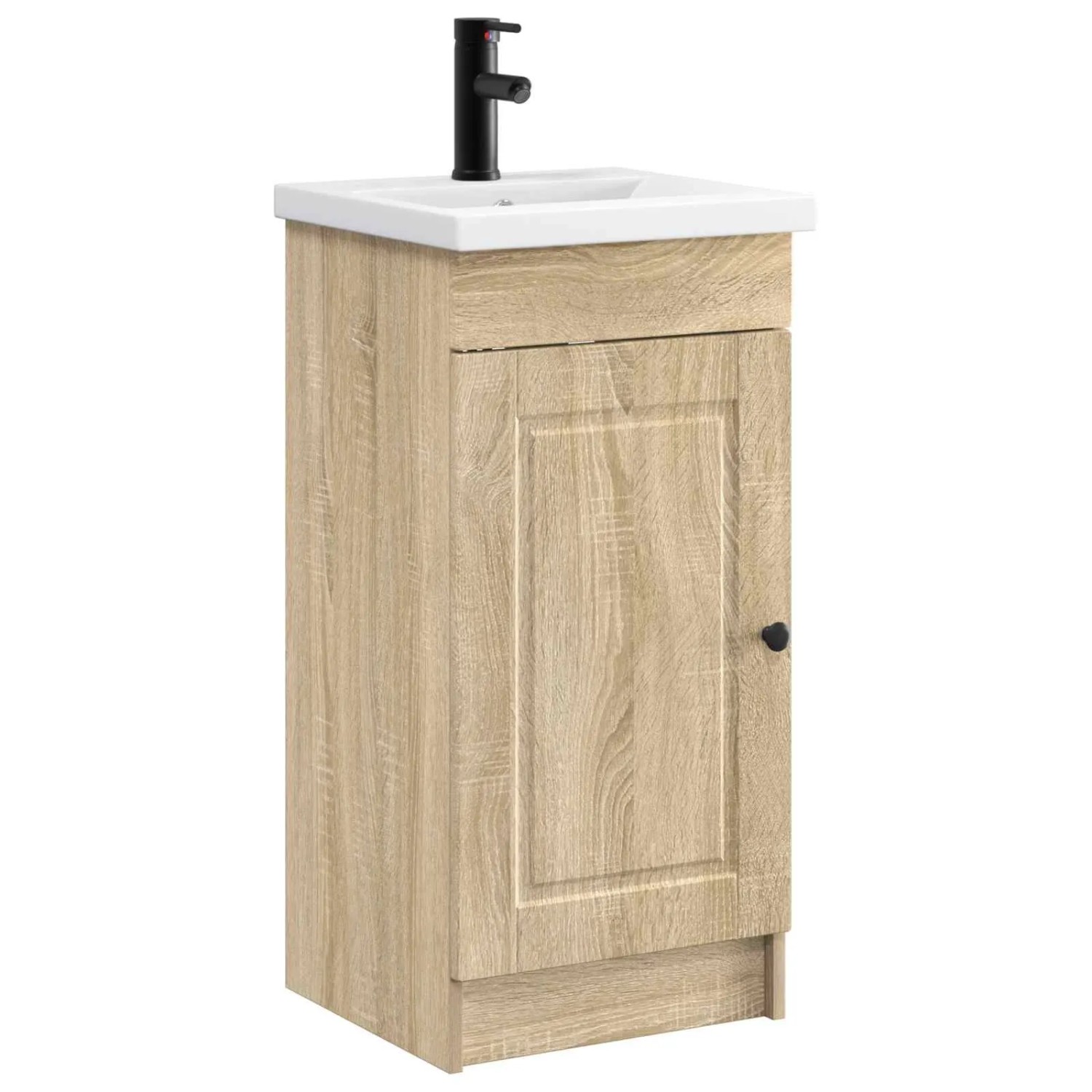 vidaXL Badezimmerschrank mit Waschbecken Sonoma-Eiche 890056