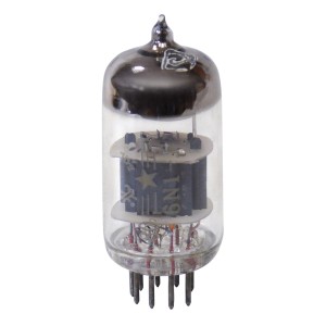 Blanko 6N1 Röhre Doppeltriode für HiFi-Verstärker, 9 Pins, klar.