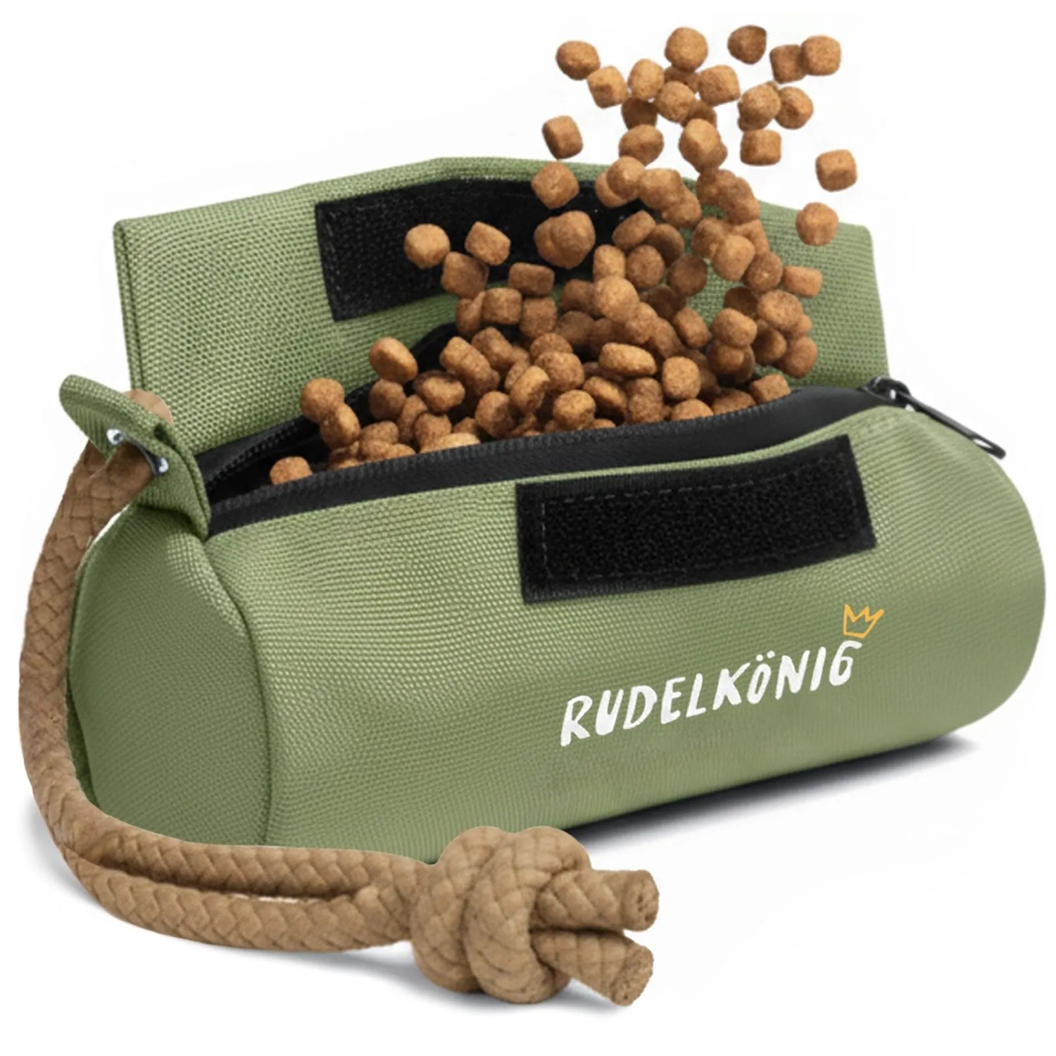 Rudelkönig Futterdummy Hund Apportierdummy Trainingsdummy in Grün Wasserdicht