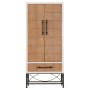 MCW Hochschrank N30 Massiv-Holz MDF 167x72x41cm_8
