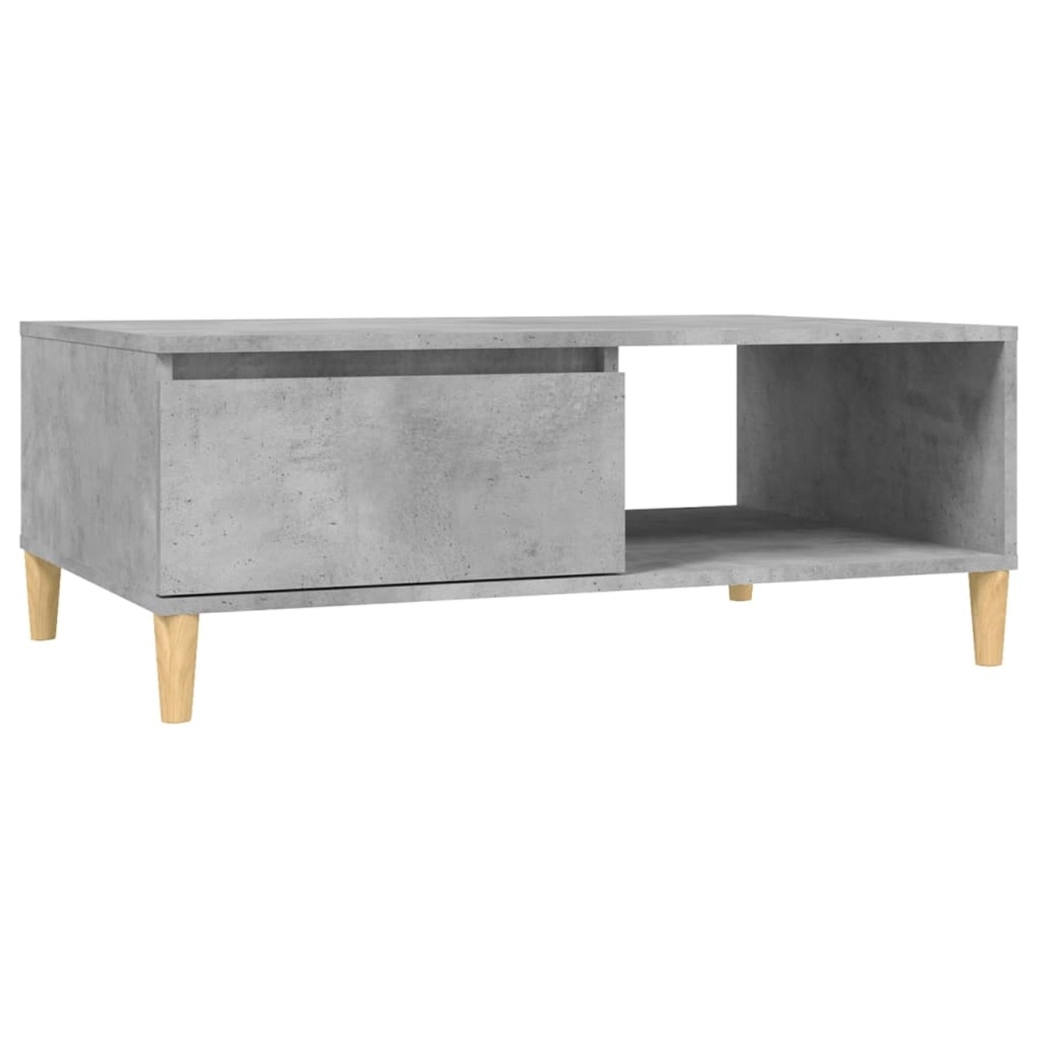 Couchtisch Betongrau 90x60x35 Cm Spanplatte günstig online kaufen