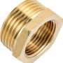 Messing Reduzierstück für Pumpen & Hauswasserwerke, 33,3 mm x 24,1 mm.