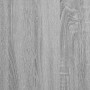 Detailaufnahme: Graues Sonoma Holzwerkstoff-Muster für vidaXL Badezimmerschrank.
