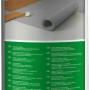 Graue Basic Parkett- und Laminatunterlage 1,6 mm, Rolle mit 20 m² für Trittschalldämmung.