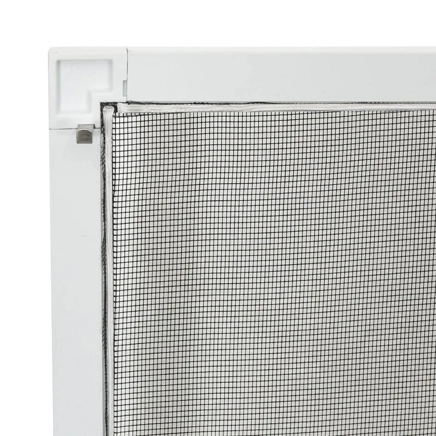 vidaXL Insektenschutz für Fenster Weiß 80x120 cm 153830_7