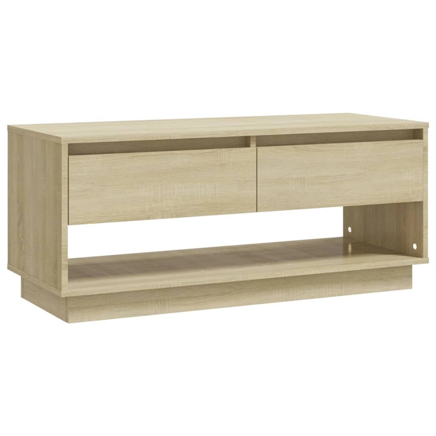 VidaXL TV-Schrank Sonoma-Eiche 102x41x44 cm Holzwerkstoff günstig online kaufen