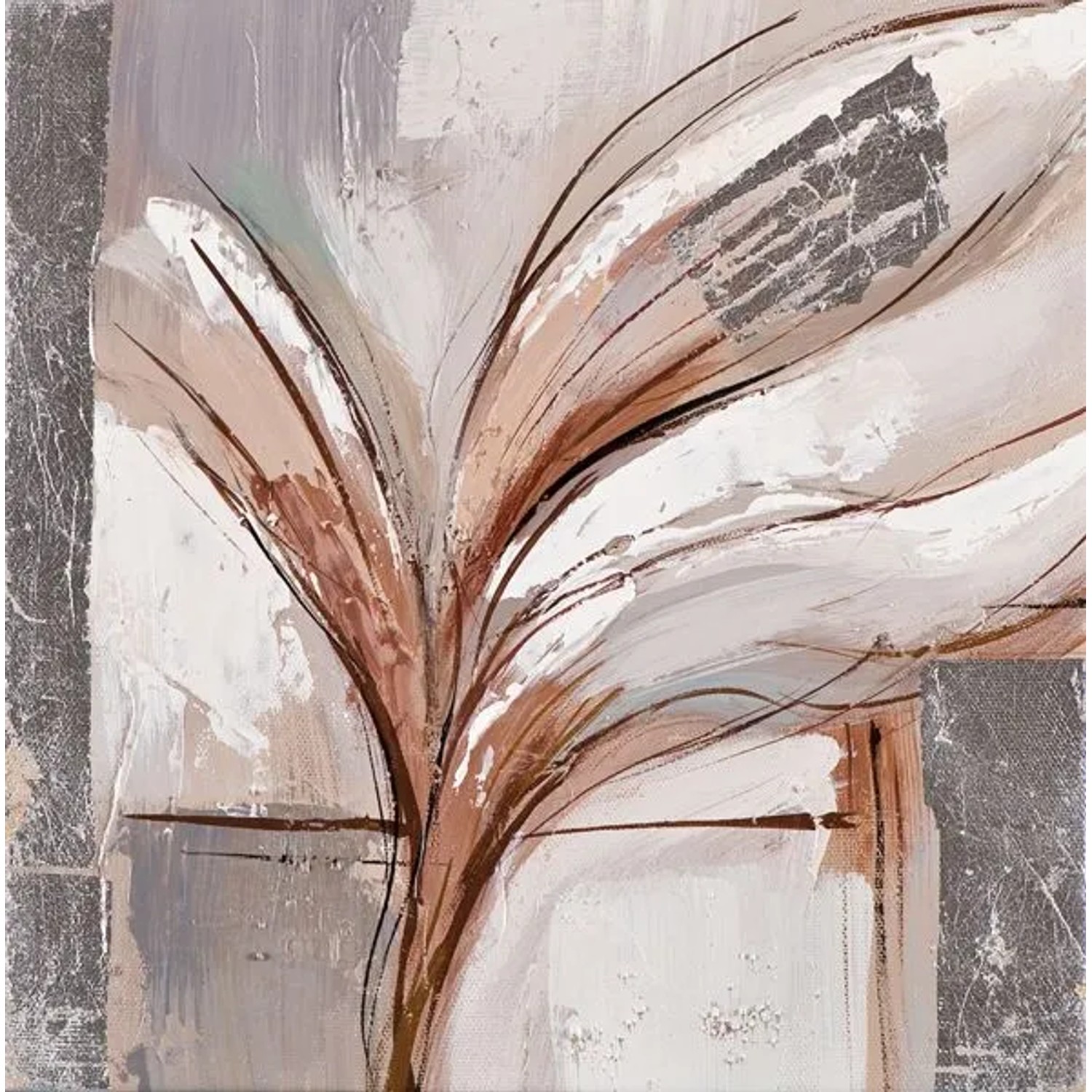 Art Universe Leinwandbild Nature Flower 25 x 25 cm