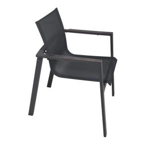 DELUKE Garten-Sitzgruppe HAUKE 9-tlg. Kunststoff Schwarz Gartenmöbel-Set Garten-Essgruppe Stapelstühle A Esstisch Ausziehbar