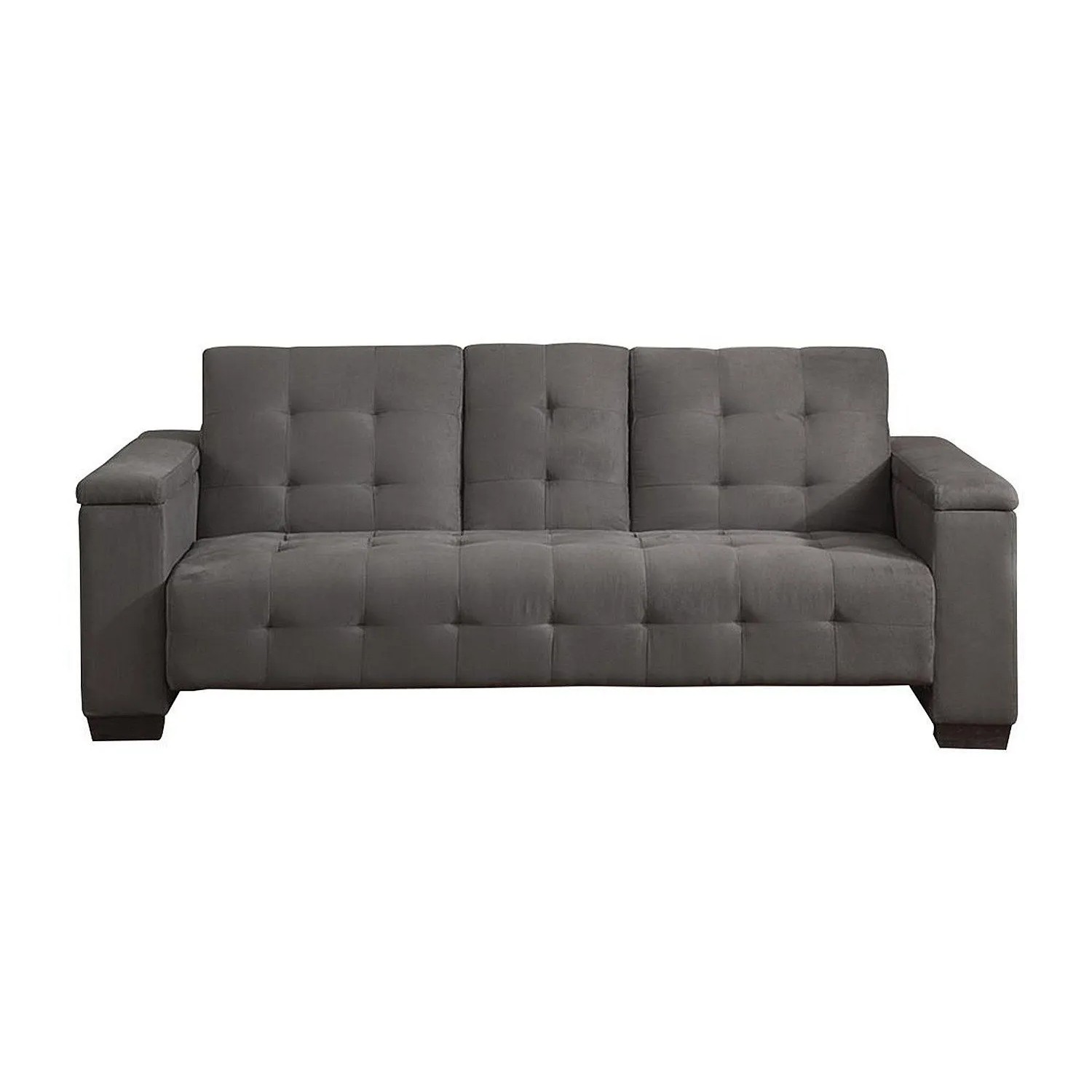 Vente-unique Schlafsofa Devonshire Grau 218 cm