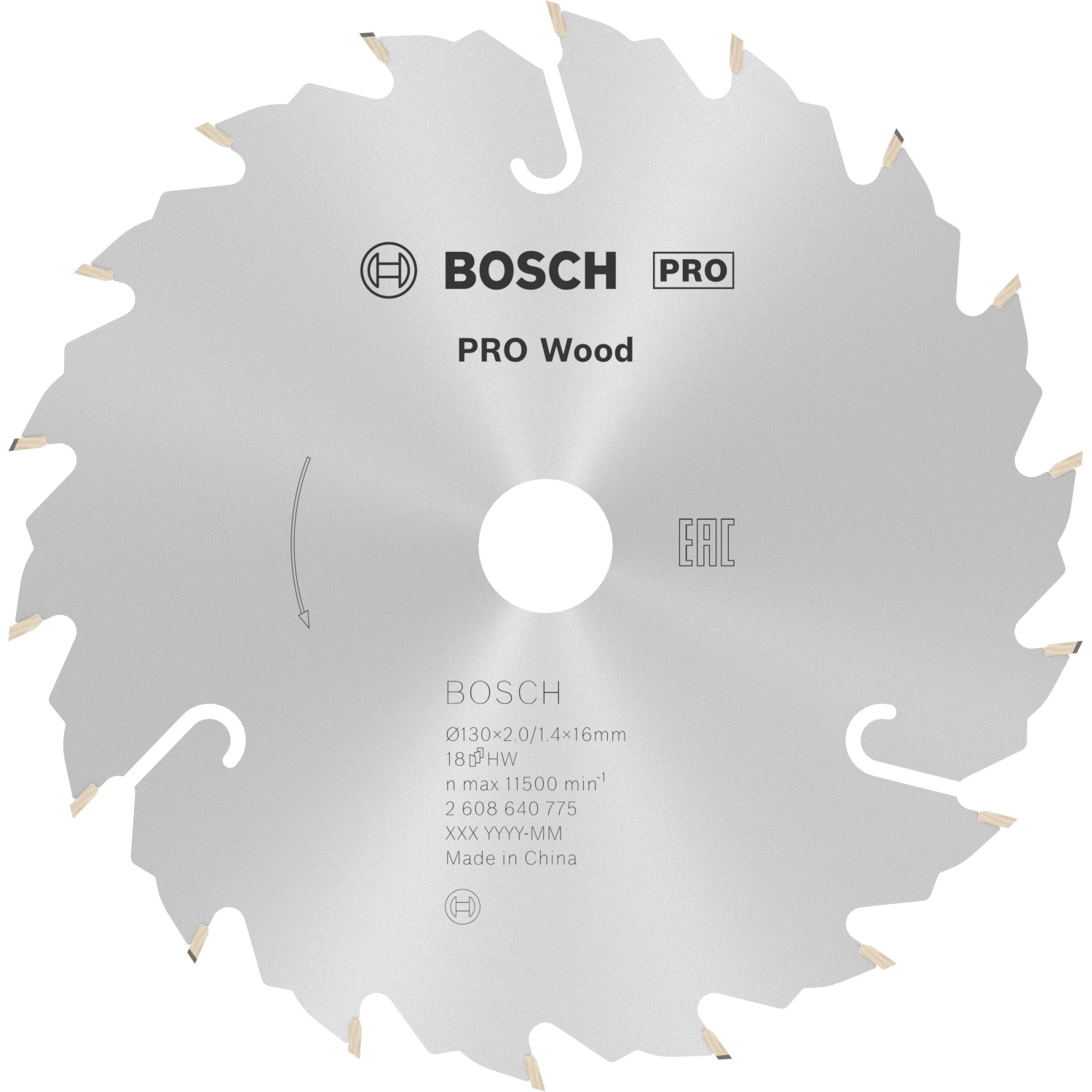 Bosch Kreissägeblatt Speedline Wood 130 mm x 16 mm x 2 mm günstig online kaufen