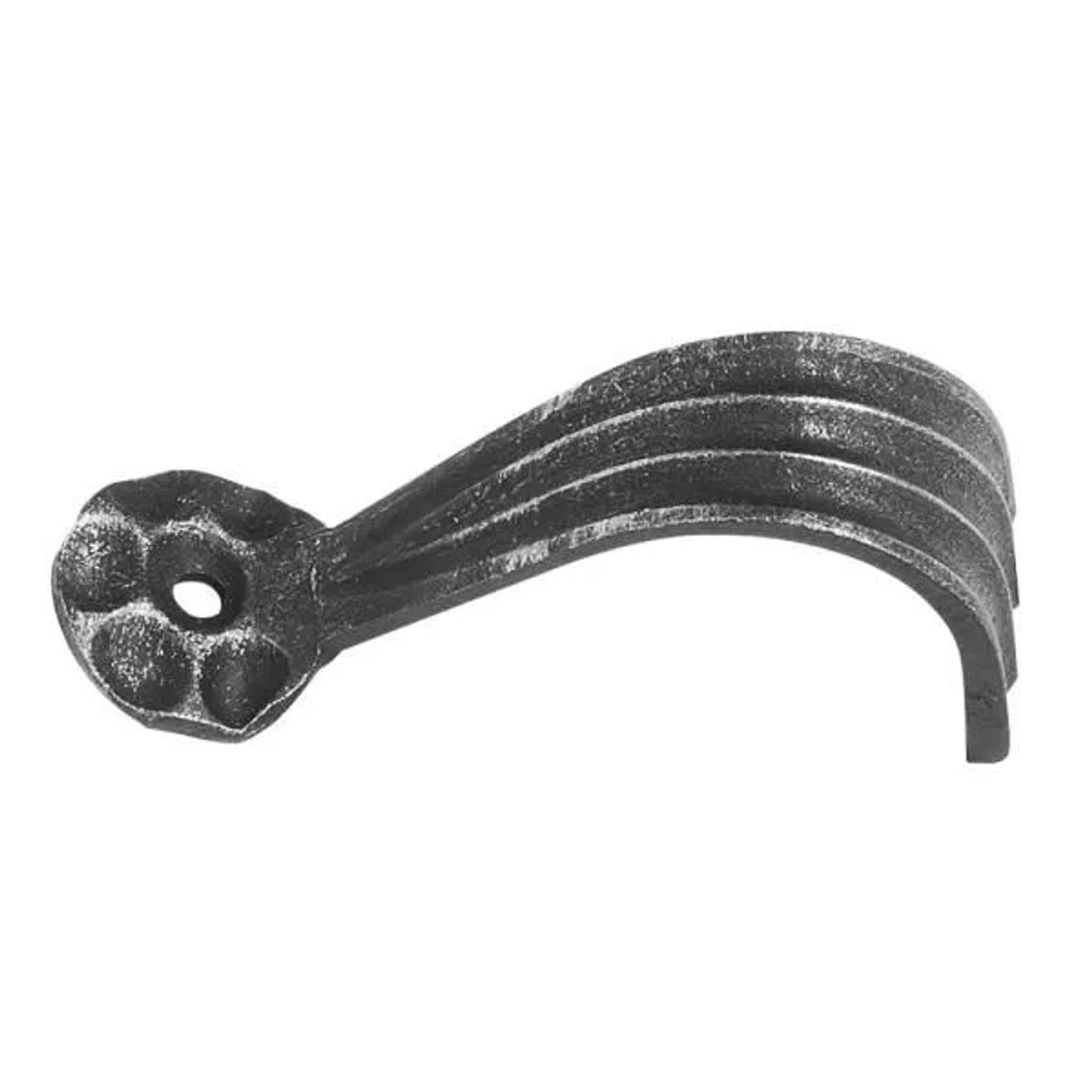 FeNau Zierhalter Maße 40x110 mm Material 8 mm Stahl Roh S235JR