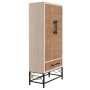 MCW Hochschrank N30 Massiv-Holz MDF 167x72x41cm_7