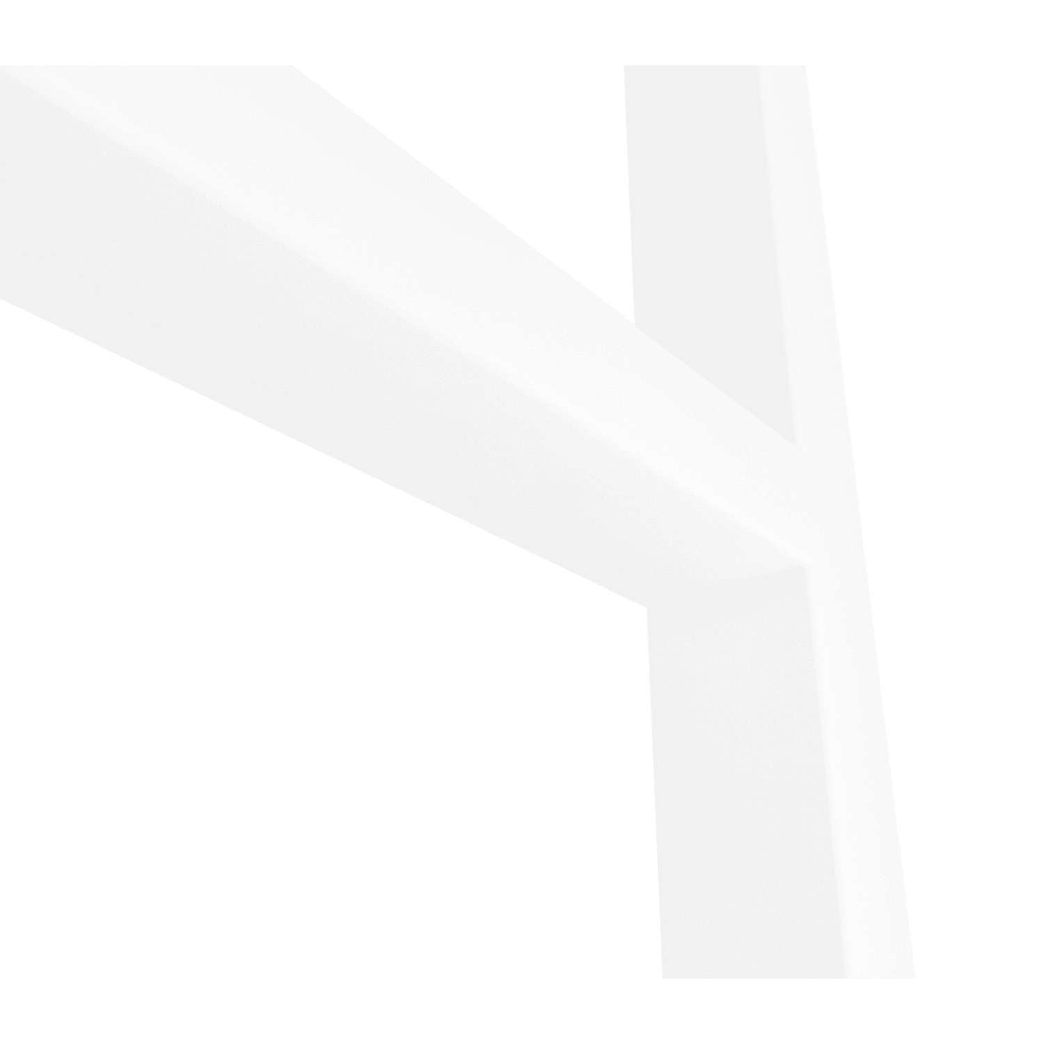 HEVVA Gestell Doppel-Waschtisch NECKAR 25 cm Tief 2er Set Weiß_7