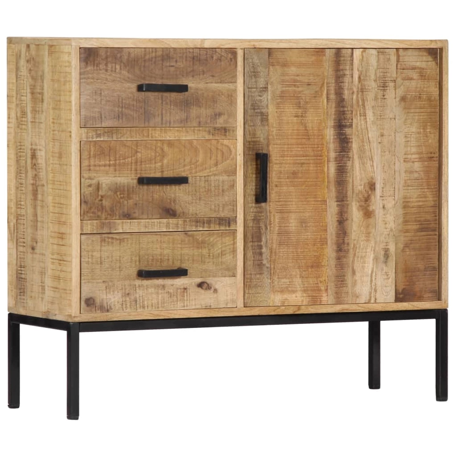 vidaXL Sideboard 88x30x71 cm Massivholz Mango 247969