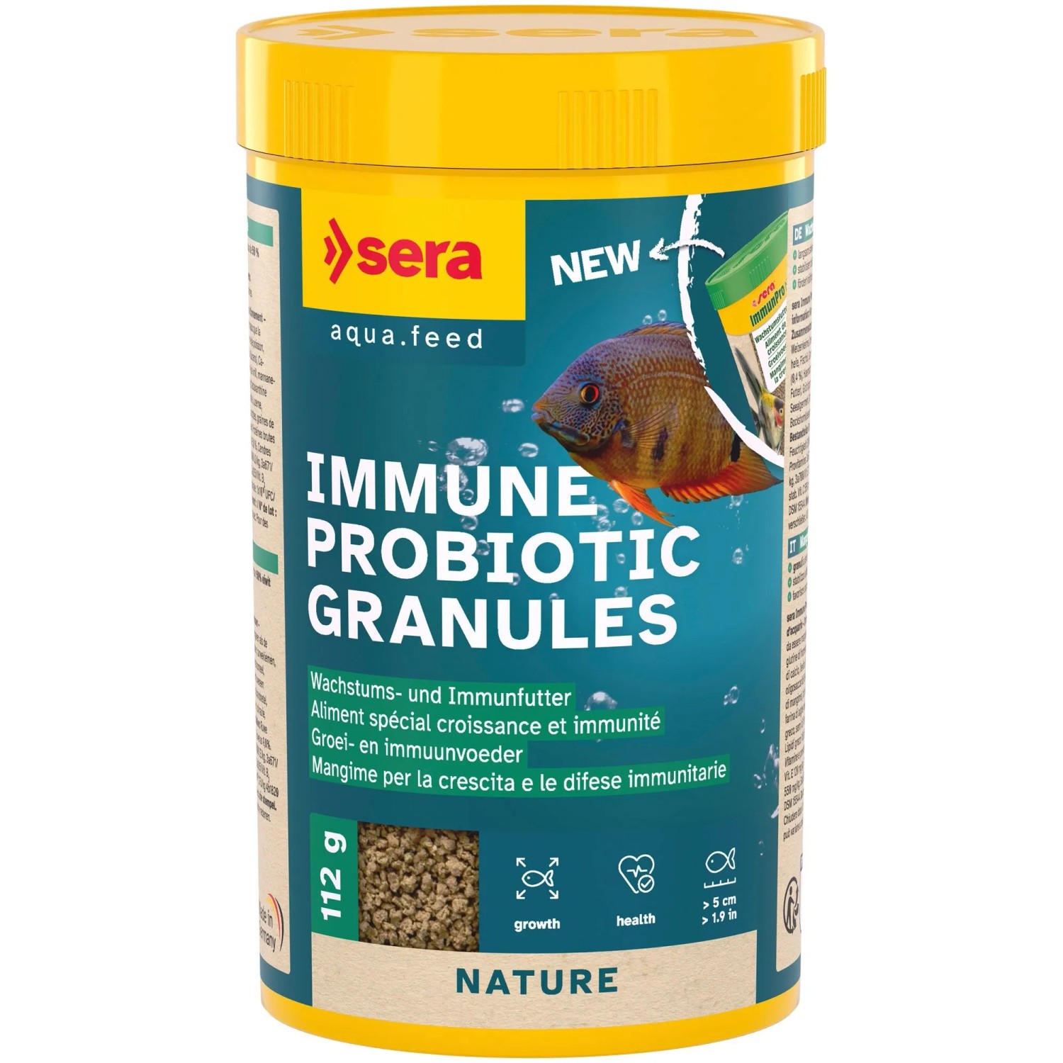 Sera Fischfutter ImmunPro Nature 250 ml (112 g)