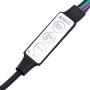LED-Controller für vidaXL Nachttisch mit LED-Leuchten, zur Steuerung von Farbe, Modus und Geschwindigkeit.