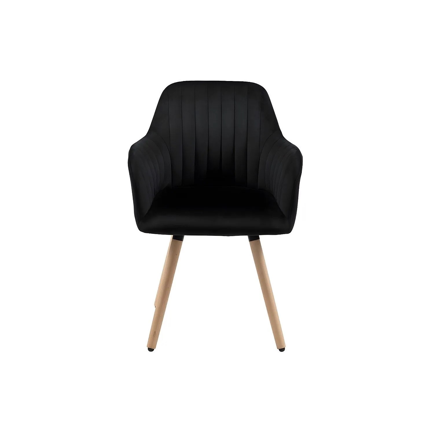 Vente-unique Stuhl Eleana Schwarz 56 cm