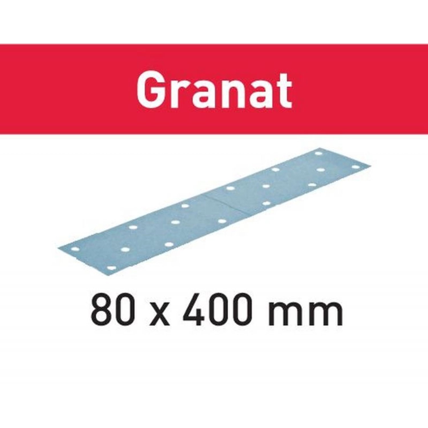 Festool Schleifstreifen STF 80x400 P180 GR/50 Granat – 497162