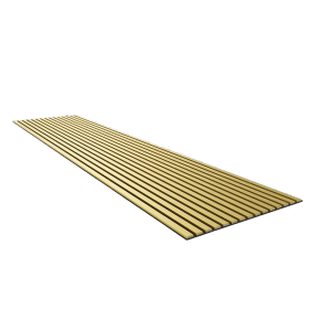 Wandpaneel Full Color 2.600 mm x 600 mm x 17 mm Gold