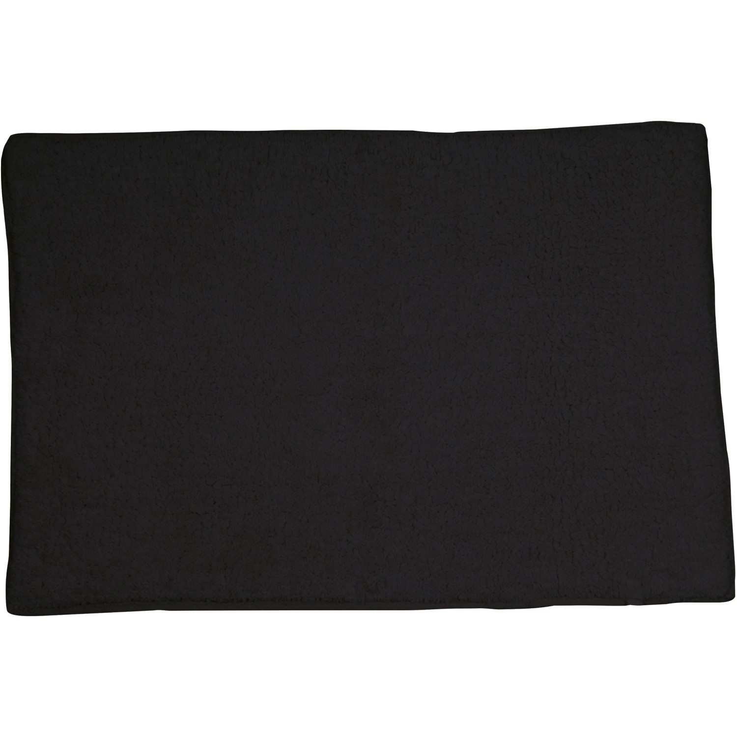 Badteppich Baumwolle 70 cm x 45 cm Schwarz günstig online kaufen