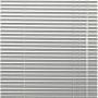 Gardinia Aluminium Jalousie, 60x240 cm, silberfarben. Sicht- und Sonnenschutz für Fenster.