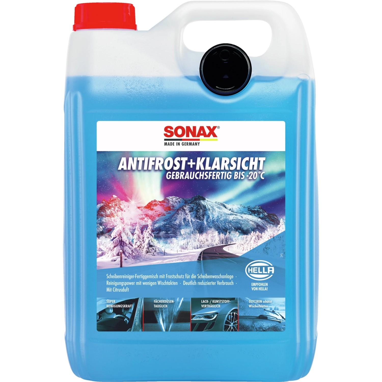 Sonax AntiFrost & KlarSicht bis -20 °C 5 l