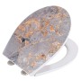 Wenko Premium WC-Sitz Grey Marble aus Duroplast mit Absenkautomatik_9
