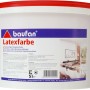Baufan Latexfarbe, 5 Liter Eimer für Innen- und Außenanwendungen.