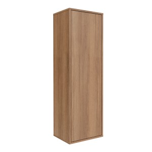 Fackelmann Midischrank Vita in Summer Oak, 40,2x125,7x32 cm, für Bad-Einbauschränke.