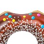 Bestway Schwimmring Donut, Ø 107cm, ab 12 Jahren, Schoko-Design mit Streuseln und bunten Punkten.