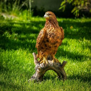 VERDOBA Wetterfeste Wald Gartenfigur Adler