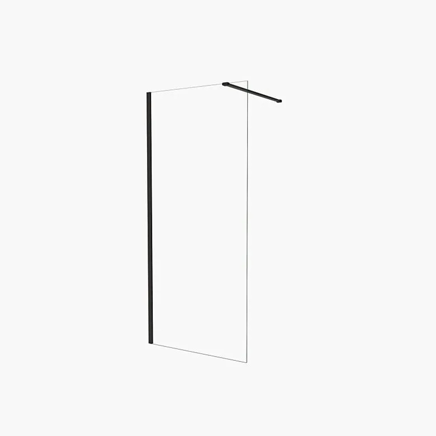 Duschparadies Walk In Dusche 75 x 195cm Seitenwand 6mm Nano Glas Dusche Mit günstig online kaufen