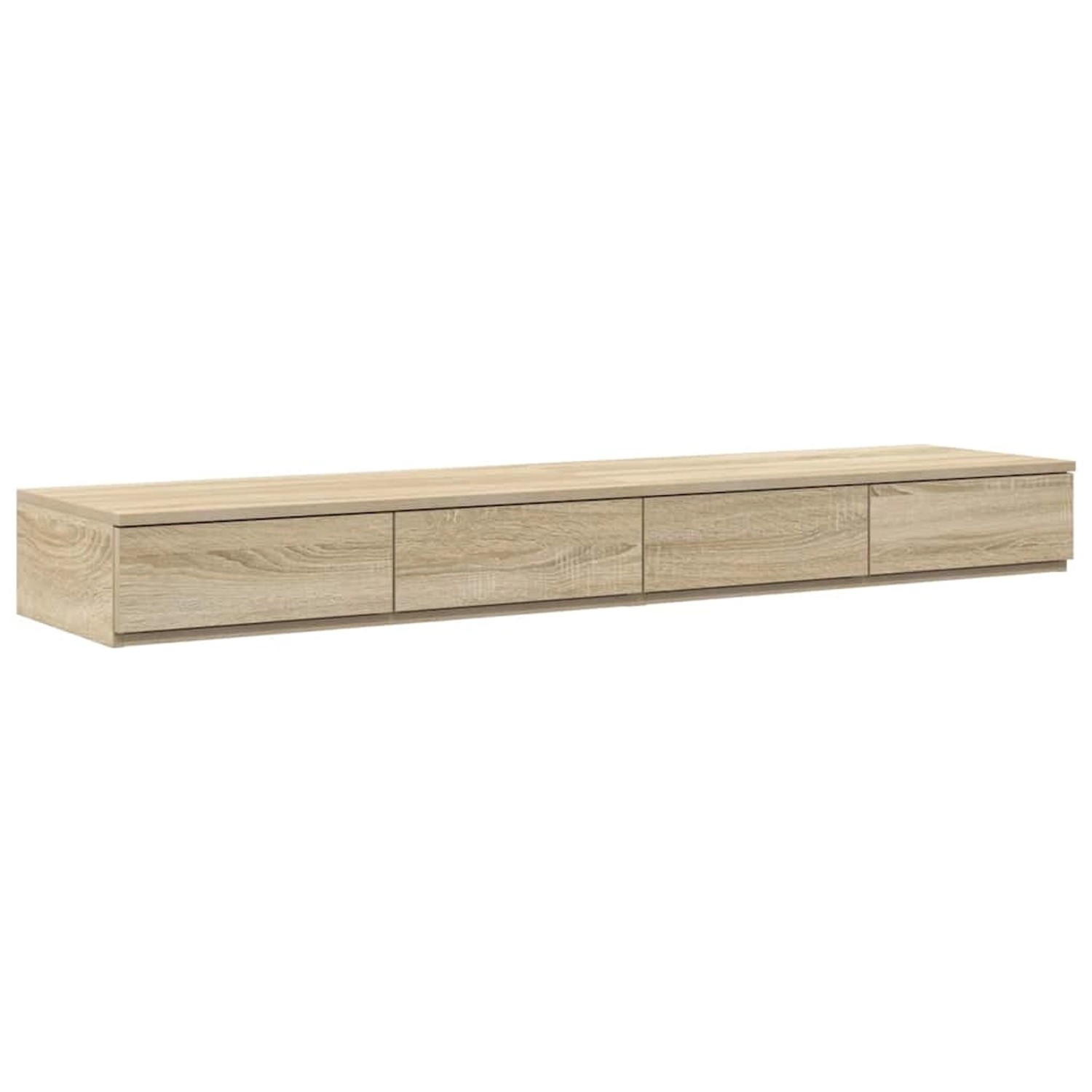 vidaXL Bettschubladen Sonoma-Eiche 140 x 36,5 x 16,5 cm Holzwerkstoff 86694 günstig online kaufen